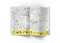 Книга &quot;Віммельбух-розмальовка. Дикі тварини&quot; 3467 Різнокольоровий  Фото №1