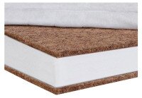 Екологічний матрац дитячий Aloe Vera KPK Bair 681674 Білий  Фото №0
