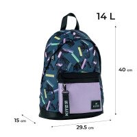 Рюкзак подростковый для девочки KITE K24-910M-1 Разноцветный (4063276123671A)(SC)  Фото №0