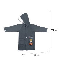 Дощовик для хлопчика KITE NR24-2600S S Сірий (4063276189004A)  Фото №0