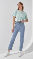 Джинси Mom Fit жіночі  801 S Блакитний