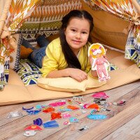 Магнітна одягалка &quot;Trendy girl&quot; Vladi Toys VT3702-23  Фото №7
