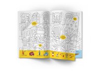 Книга &quot;Віммельбух-розмальовка. Професії&quot; 3306 Різнокольоровий  Фото №1