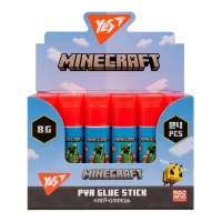 Клей-олівець &quot;Minecraft&quot; YES 320282 Різнокольоровий (5056574419750)(SC)  Фото №0
