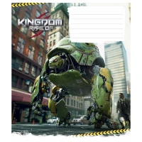 Тетрадь ученическая &quot;Animals transformers&quot; Школярик 018-3467K 18 л. Разноцветный  Фото №0