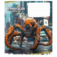 Тетрадь ученическая &quot;Animals transformers&quot; Школярик 018-3467K 18 л. Разноцветный  Фото №3