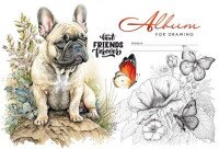 Альбом для малювання ПЕСИК Mandarin 6262-23039 (2000990634245)(SC)