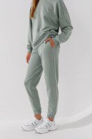 Брюки спортивные женские On me Onme-03 baza XS Оливковый (2000990035691D)  Фото №0