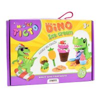Набор для творчества Мистер тесто Dino Ice Cream Strateg 41024