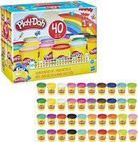 Набор пластилина Play-Doh E9413 40 баночек  Фото №1