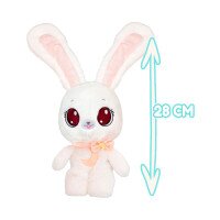 М’яка іграшка &quot;Білий кролик&quot; Peekapets 906785 (8421134906785)  Фото №0