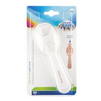 Щетка для волос с расческой Tigres Canpol babies 56/160 whi Белый (5903407903941)  Фото №0