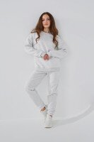 Спортивные штаны женские On me Onme-07 baza S Серый (2000990043252W)  Фото №0