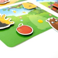 Игра с липучками VLADI TOYS VT1302-27 Кто что ест?  Фото №1