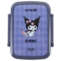 Ланчбокс Kite Kuromi HK25-160-2 420 мл Разноцветный  Фото №0