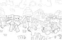 MINECRAFT Официальная раскраска (9786175230541)  Фото №0