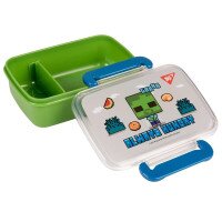 Ланчбокс &quot;Minecraft&quot; YES 708054 420 мл Зелено-сірий  Фото №1