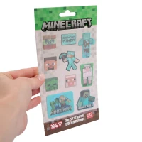 Купити Наліпка 2D "Minecraft" YES 708529 Різнокольоровий Артикул: 5056574461292 Фото мініатюра № 2
