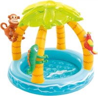 Купить Бассейн надувной TROPICAL ISLAND 58417 Разноцветный Артикул: 6941057422633 Миниатюра фотографии № 2