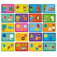 Купити Пазли "Знайди пару. Хто де живе? На що схоже?" Vladi Toys VT5003-03 (4820234764068) Артикул: 4820234764068 Фото мініатюра № 3