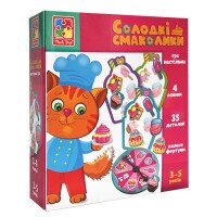 Купити Гра настільна "Солодкі смаколики" VT1804-42 Артикул: 4820234762095 Фото мініатюра № 1
