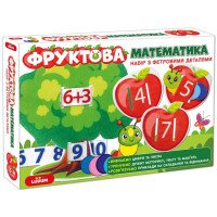Развивающая игра 2в1 &quot;Фруктовая математика&quot; Ludum ME5032-15 (4820215155724)