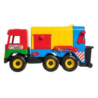 Мусоровоз &quot;Middle truck&quot; Tigres 39224 Красный (2000989819226)  Фото №0