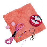 Набор для творчества брелок своими руками &quot;Ленивец&quot; Vladi Toys VT4205-07 (4820234764129)  Фото №0
