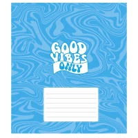 Тетрадь ученическая &quot;Good vibes only&quot; Star 024-3561K 24 л. Разноцветный  Фото №1
