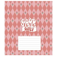 Тетрадь ученическая &quot;Good vibes only&quot; Star 024-3561K 24 л. Разноцветный  Фото №2