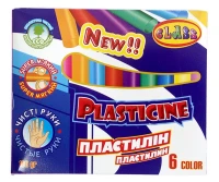 Пластилин &quot;CLASS&quot; &quot;Чистые руки&quot; 6 цв. / 7625 / 100г. (8591662762501)(SC)  Фото №0