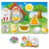 Игра настольная Магнитный театр &quot;Курочка Ряба&quot; Vladi Toys VT3206-31  Фото №0