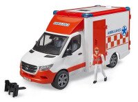 Купить Набір іграшковий Автомобіль швидкої допомоги MB Sprinter з фігуркою Bruder 2676 Різнокольоровий​ Артикул: 4001702026769 Миниатюра фотографии № 2