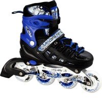 Ролики-ковзани Scale Sport 34-37 Чорно-синій (2000903106029)  Фото №1