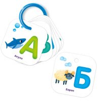 Купить Карточки на кольце VLADI TOYS VT2000-03 Азбука Артикул: 4820234762699 Миниатюра фотографии № 2