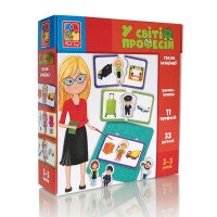 Гра настільна &quot;У світі професій&quot; VT1804-44 (4820234762118)