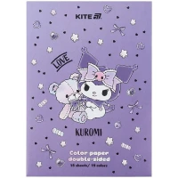 Папір кольоровий двосторонній Kite HK24-250-2 15 кольорів
