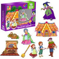 Гра настільна &quot;Магнітний театр. Пряникова хатинка&quot; Vladi Toys VT3206-54 (4820234763795)  Фото №0