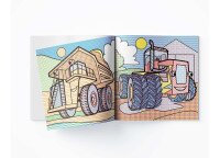 Книга &quot;Водяные раскраски. Гигантские машины&quot; 5679 Разноцветный  Фото №1