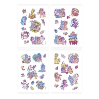 Купити Набір дитячих тимчасових татуювань "My Little Pony" Dodo 200438 Різнокольоровий Артикул: 4823115907882 Фото мініатюра № 3