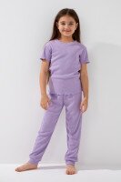 Піжама для дівчинки Barwa 0360/362 98 см Бузковий