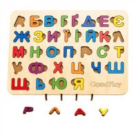 Купить Пазл-сортер "Азбука радуга" GoodPlay PS-4-005 Разноцветный Артикул: 4820276870444 Миниатюра фотографии № 2