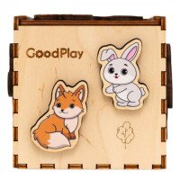 Купить Кубик-сортер "Лесные зверята" GoodPlay CUB-4-008 Разноцветный Артикул: 4820276870284 Миниатюра фотографии № 3