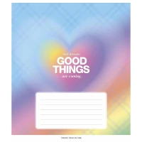 Тетрадь ученическая &quot;Good things&quot; Школярик 018-3526L 18 л. Разноцветный  Фото №2