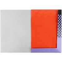 Картон цветной двусторонний Kuromi Kite HK24-255-2 10 цветов  Фото №1