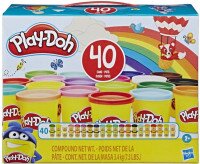Набор пластилина Play-Doh E9413 40 баночек