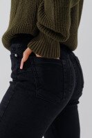 Джинсы Slim Fit женские Karol 23321-S 34 Черный (2000990248305D)  Фото №2