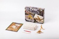 Набор для проведения раскопок &quot;Dino excavation&quot; динозаврики укр. 7513 DEX-01-04,05,06 (2000902339039)  Фото №1
