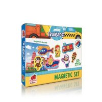 Набір магнітів з дошкою &quot;Transport&quot; Vladi Toys RK2090-04 (5903858960364)