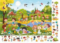 Книга Книга-картонка Большой иммельбух. Времена года 1180  Фото №0
